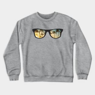 Tropical Sunglasses Crewneck Sweatshirt